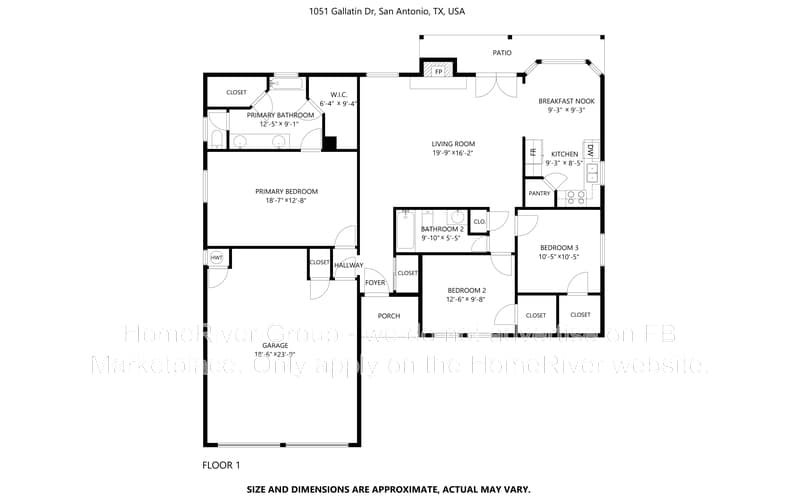 San Antonio House: 1051 Gallatin Dr