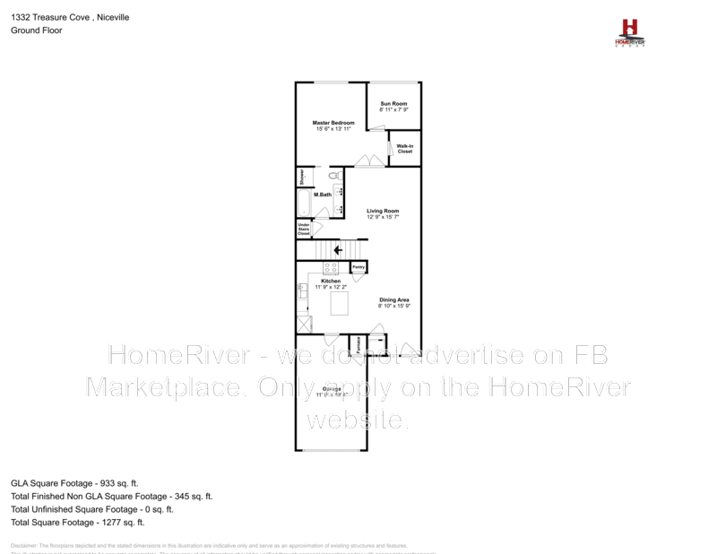 Niceville Townhome: 1332 Treasure Cv