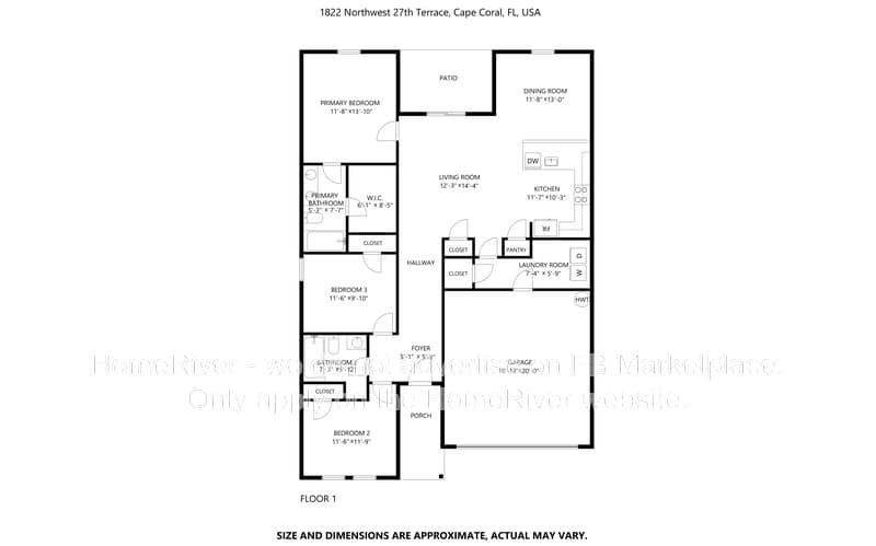 Cape Coral House: 1822 NW 27th Ter