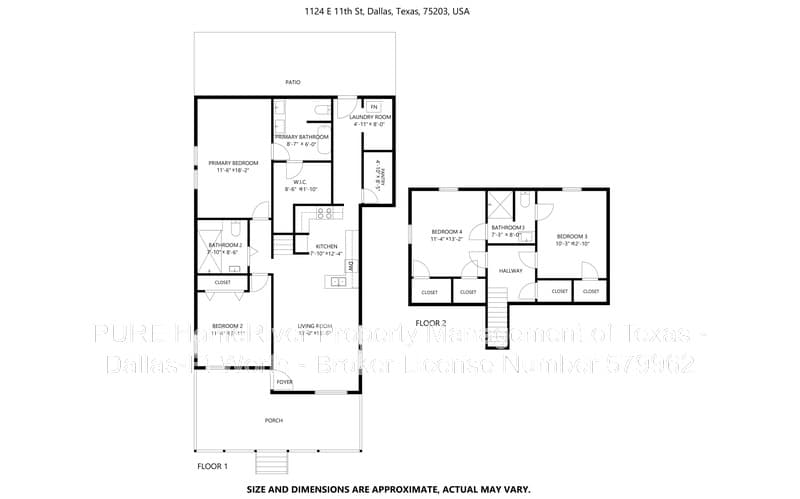 Dallas House: 1124 E 11th St