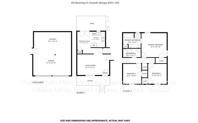 Acworth House: 555 Browning Cir