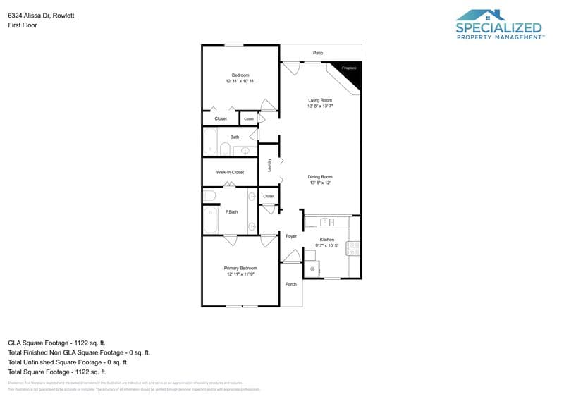 Rowlett House: 6324 Alissa Dr