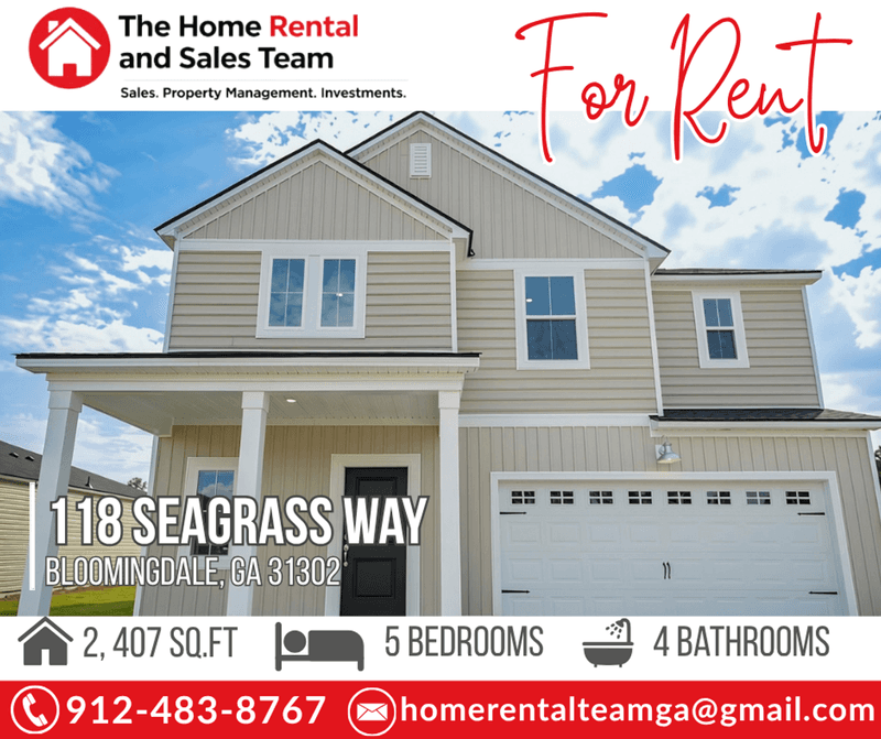 Bloomingdale House: 118 Seagrass Way