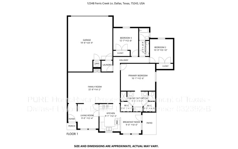 Dallas Condo: 12348 Ferris Creek Ln