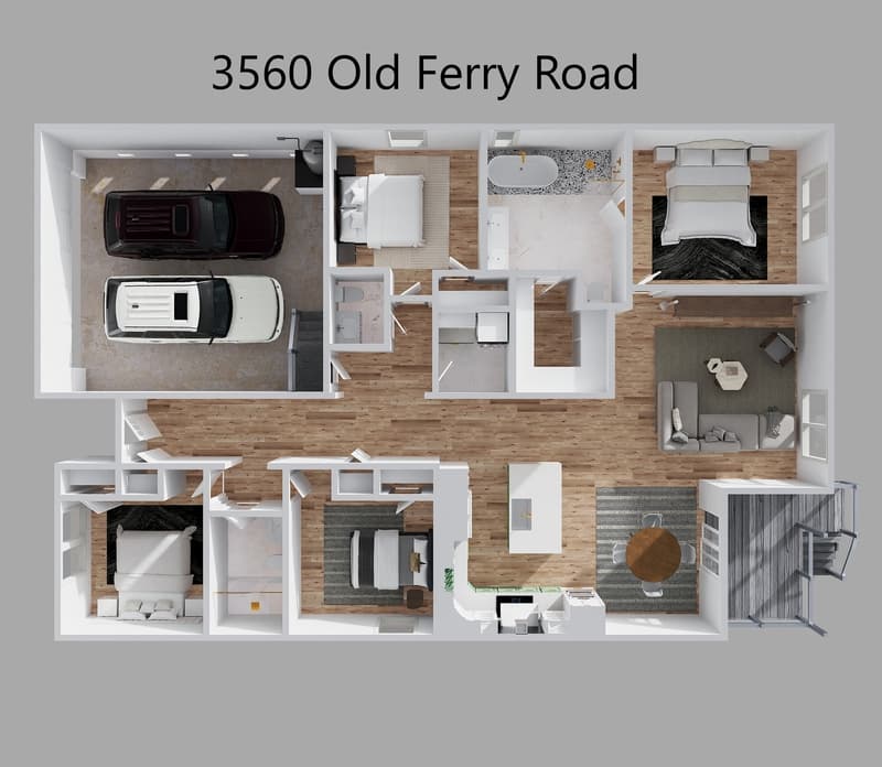 Johns Island House: 3560 Old Ferry Road