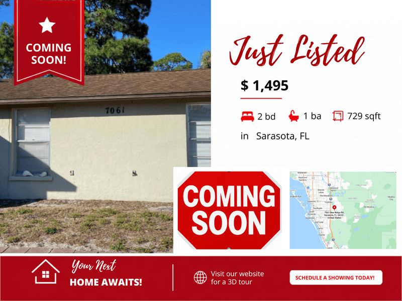 Sarasota Condo: 7061 Bee Ridge Road - B