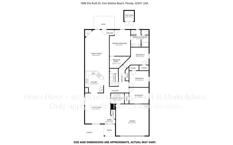 Fort Walton Beach House: 1606 Ella Ruth Dr
