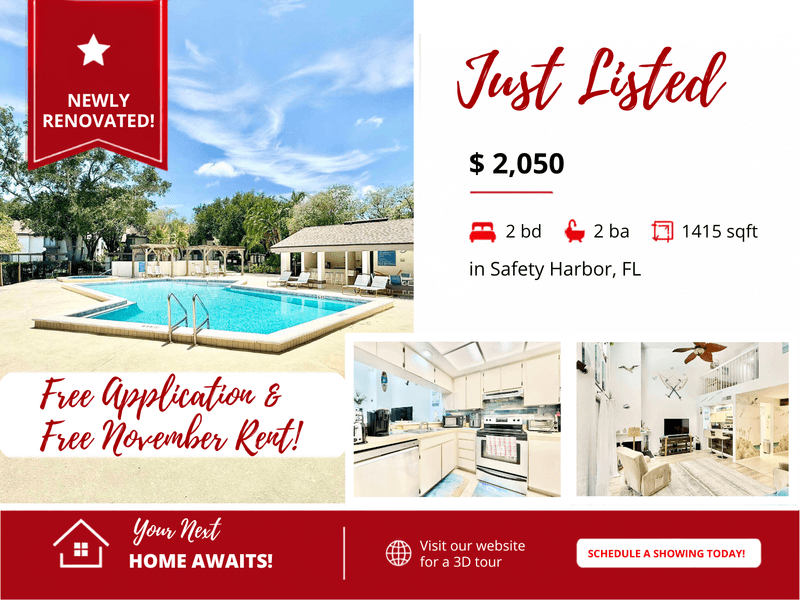 Safety Harbor Townhome: 1723 Cypress Trace Drive