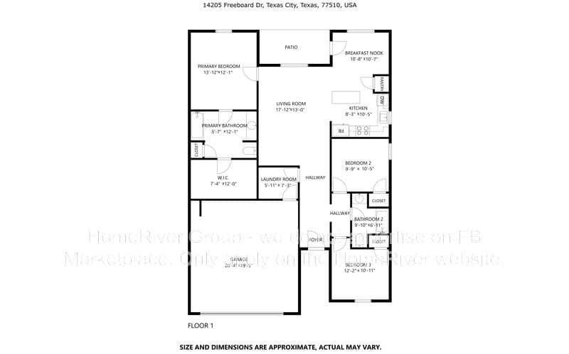 Texas City House: 14205 Freeboard Dr