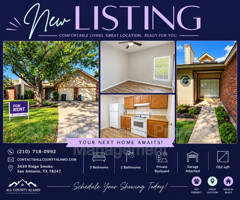 San Antonio Condo: 3439 Ridge Smoke