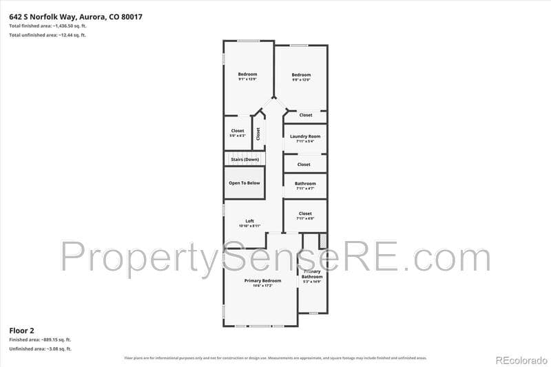 Aurora Townhome: 642 S Norfolk Way