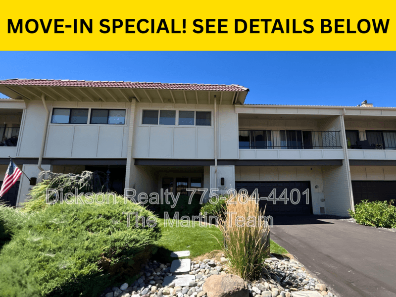 Reno Townhome: 3479 Skyline Boulevard