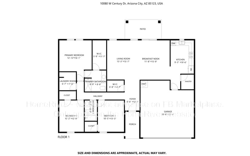 Arizona City House: 10080 W Century Dr