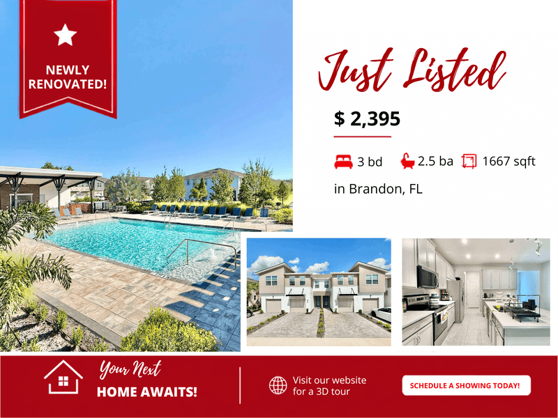 Brandon Townhome: 1124 Creek Valley Court - 1