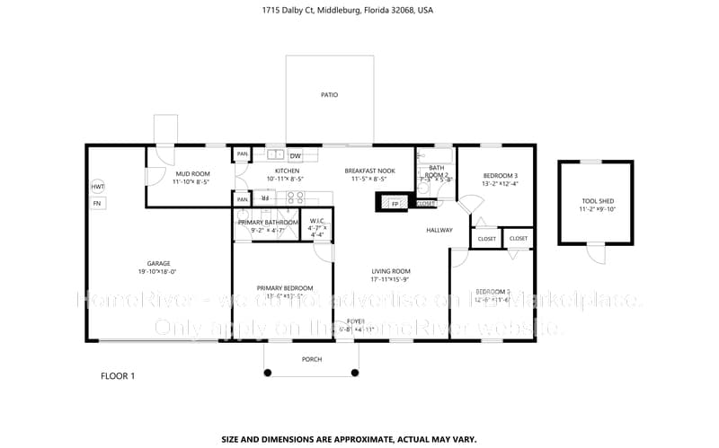 Middleburg House: 1715 Dalby Ct