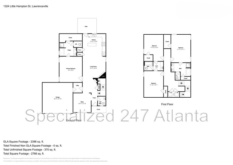 Lawrenceville House: 1324 Little Hampton Dr