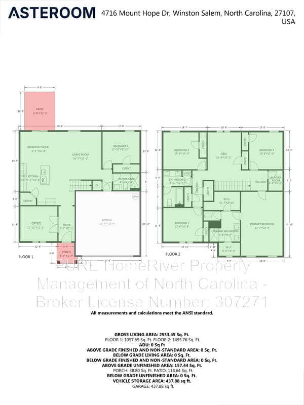 Winston Salem House: 4716 Mount Hope Dr