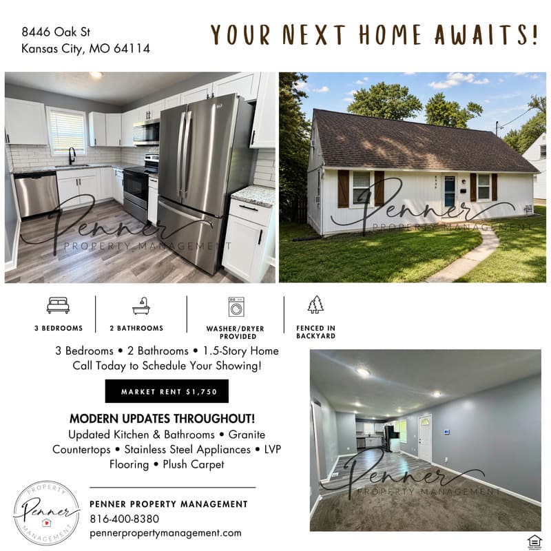 Kansas City House: 8446 Oak St