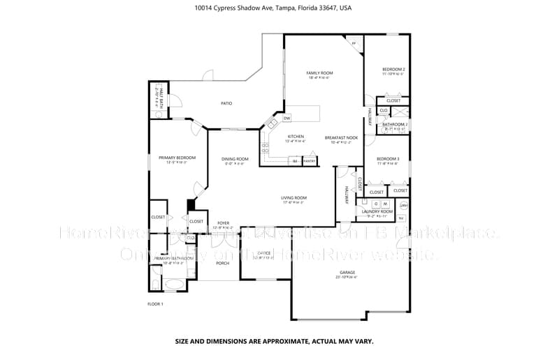 Tampa House: 10014 Cypress Shadow Ave