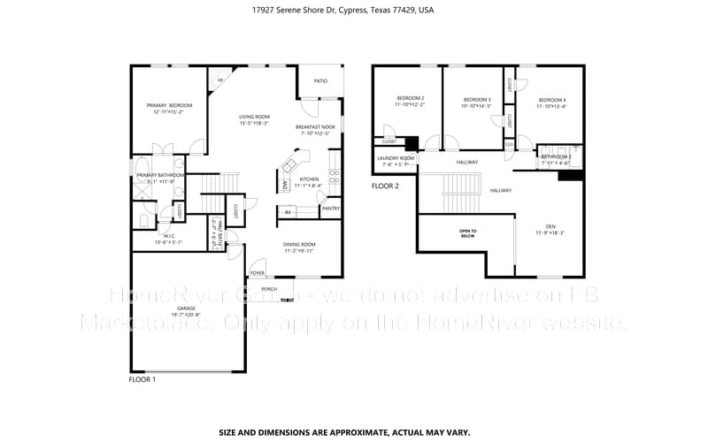 Cypress House: 17927 Serene Shore Dr