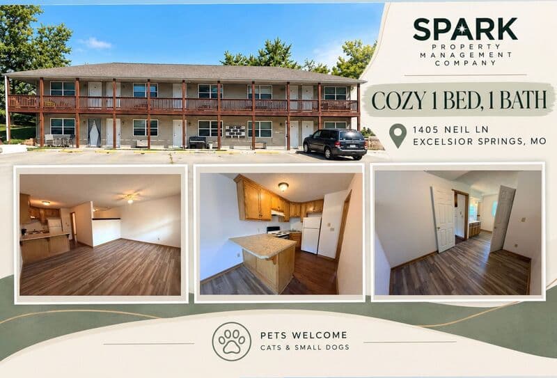 Excelsior Springs House: 1405 Neil Lane