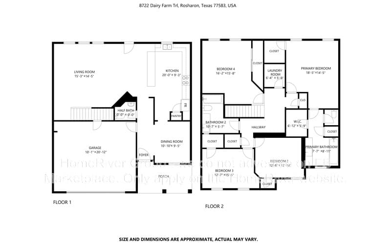 Rosharon House: 8722 Dairy Farm Trl