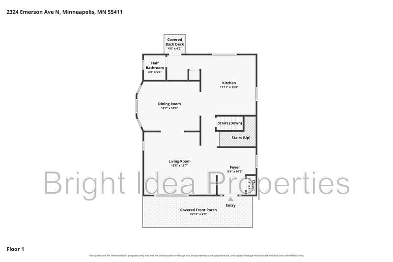 Minneapolis House: 2324 Emerson Avenue North