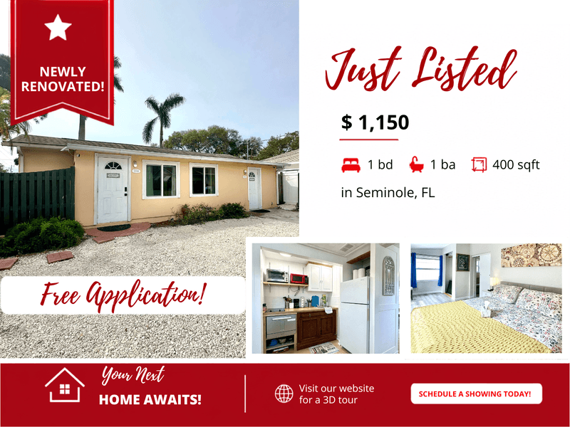 Seminole Condo: 10548 Lake Drive #A