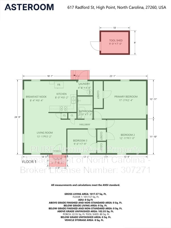 High Point House: 617 Radford St