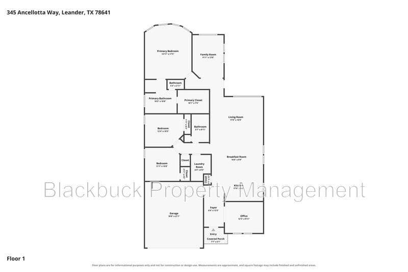 Leander House: 345 Ancellotta Way
