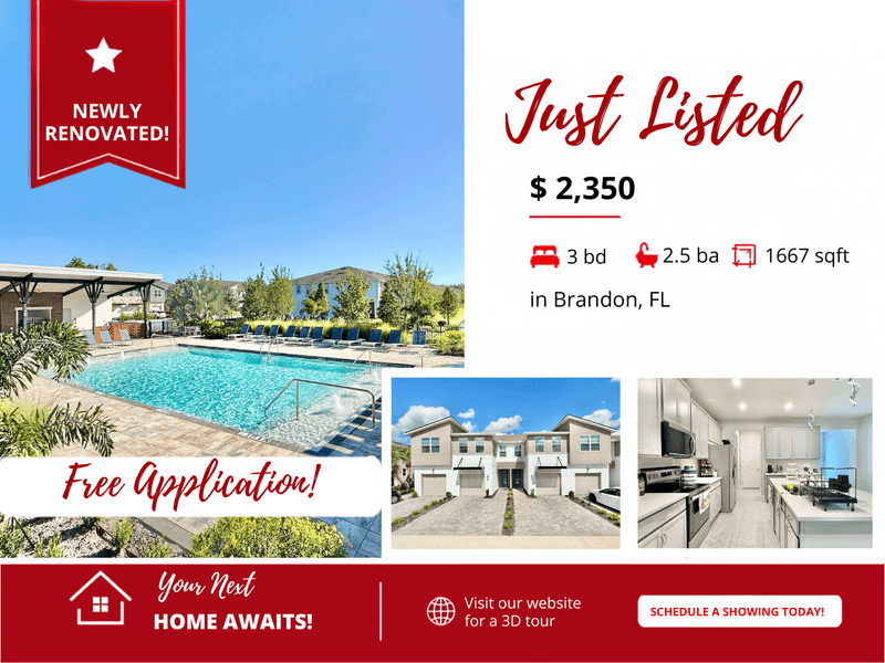 Brandon Townhome: 1124 Creek Valley Court - 1