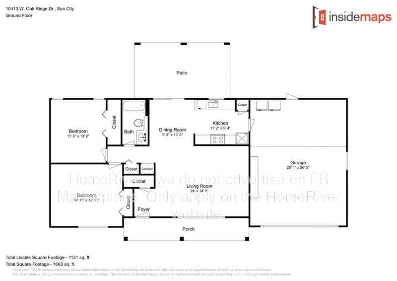 Sun City House: 10413 W Oak Ridge Dr