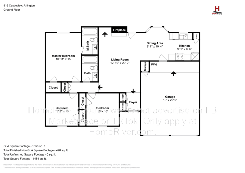 Arlington House: 816 Castleview Dr