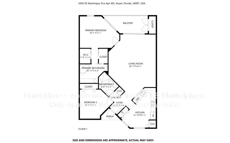 Stuart Townhome: 3450 SE Martinique Trce
