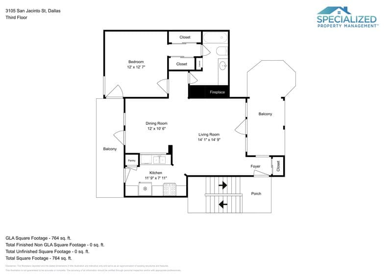 Dallas Condo: 3105 San Jacinto St