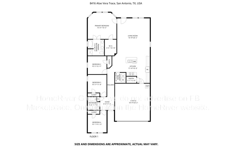 San Antonio House: 8416 Aloe Vera Trce