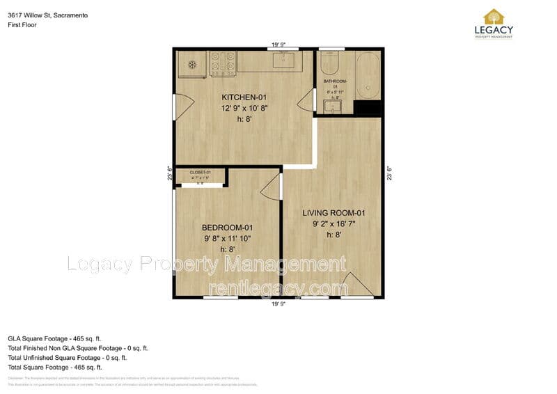 Sacramento House: 3617 Willow Street