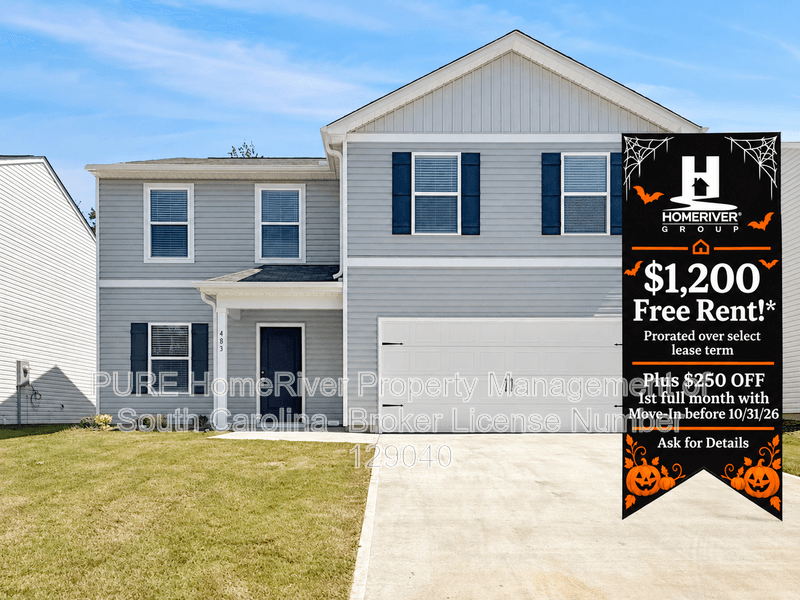 Spartanburg House: 483 Sundown Dr