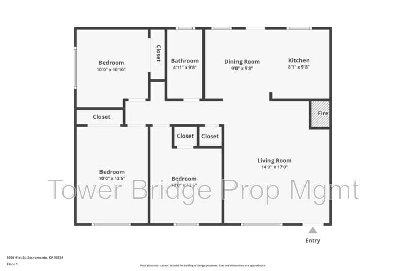 Sacramento House: 5936 41st Street