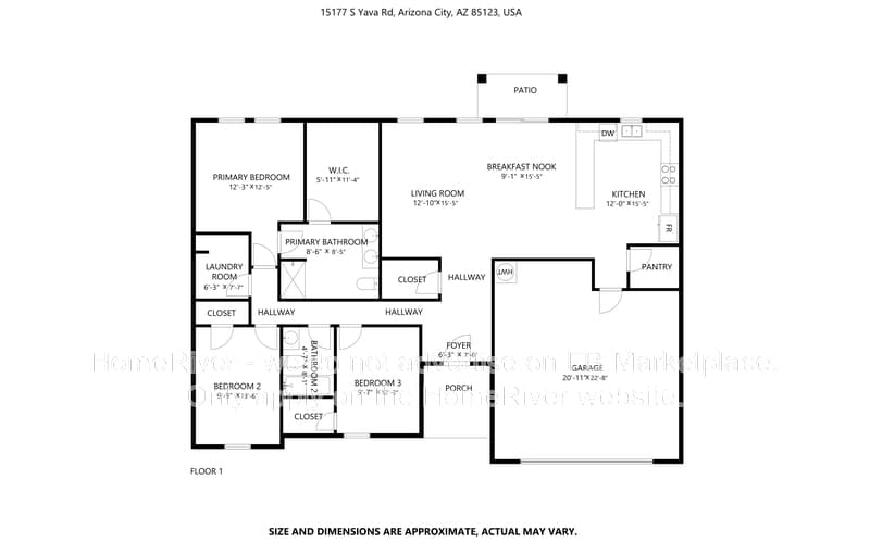 Arizona City House: 15177 S Yava Rd
