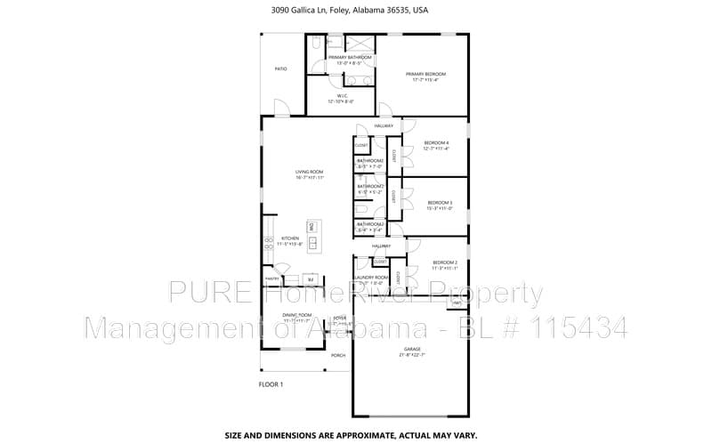 Foley House: 3090 Gallica Ln