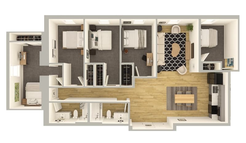 Burlington Apartment: 105 South Union Street