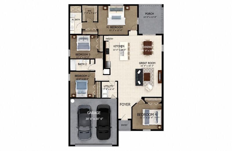 Palm Bay House: 577 Sea Fury Ave Sw