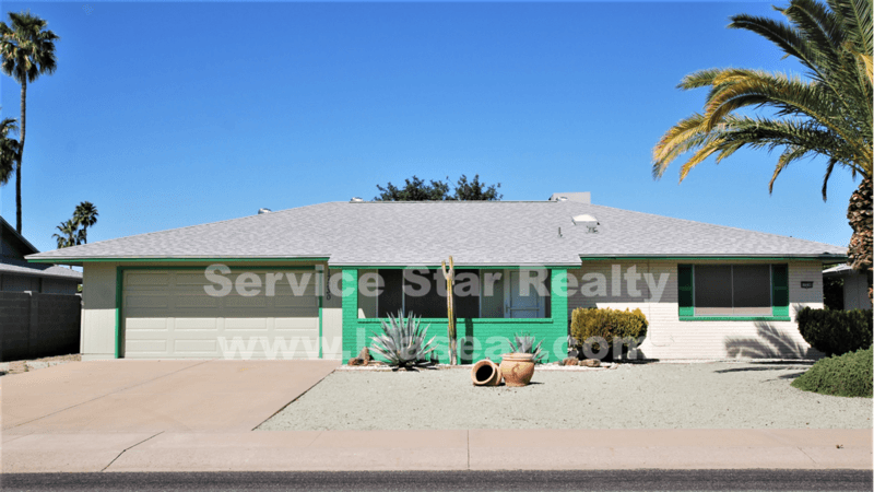 Sun City House: 17230 N Palo Verde Dr