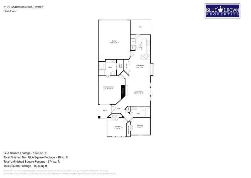 Rowlett House: 7101 Charleston Dr