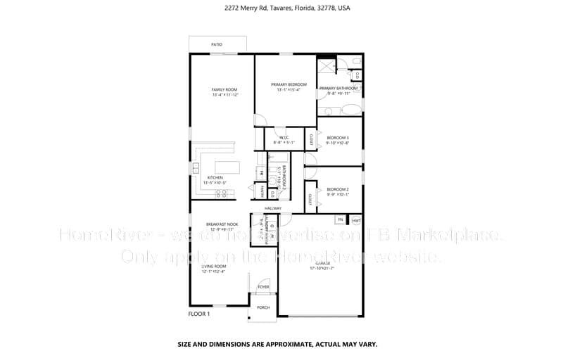 Tavares House: 2272 Merry Rd