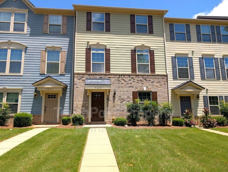 Charlotte Townhome: 4068 Zilker Park Drive