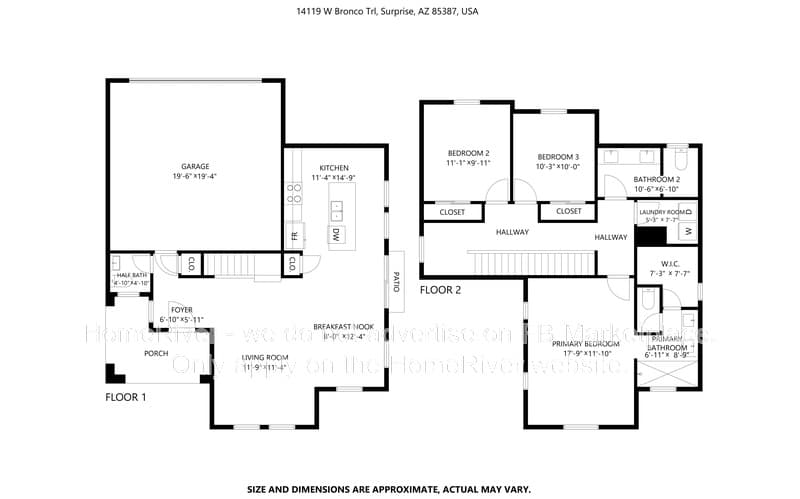 Surprise House: 14119 W Bronco Trl