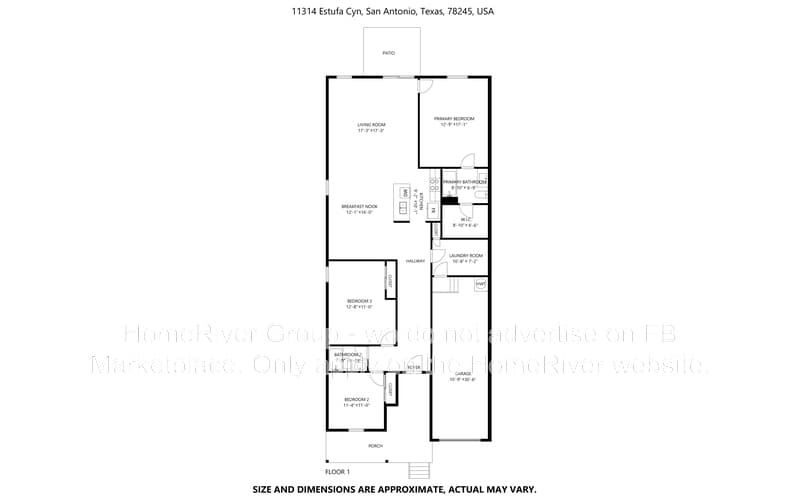 San Antonio House: 11314 Estufa Cyn