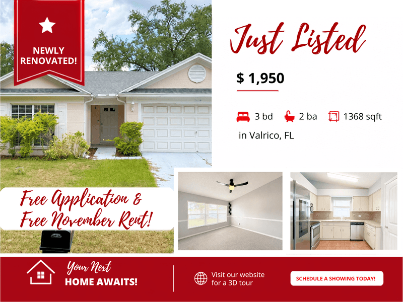 Valrico House: 1118 Hardwood Drive